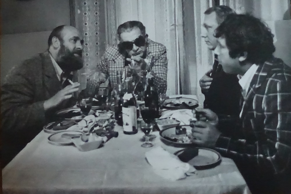 Рабочий момент из фильма «Уходя — уходи» (режиссер Виктор Трегубович. «Ленфильм», 1978) (Архив «Ленфильма»)